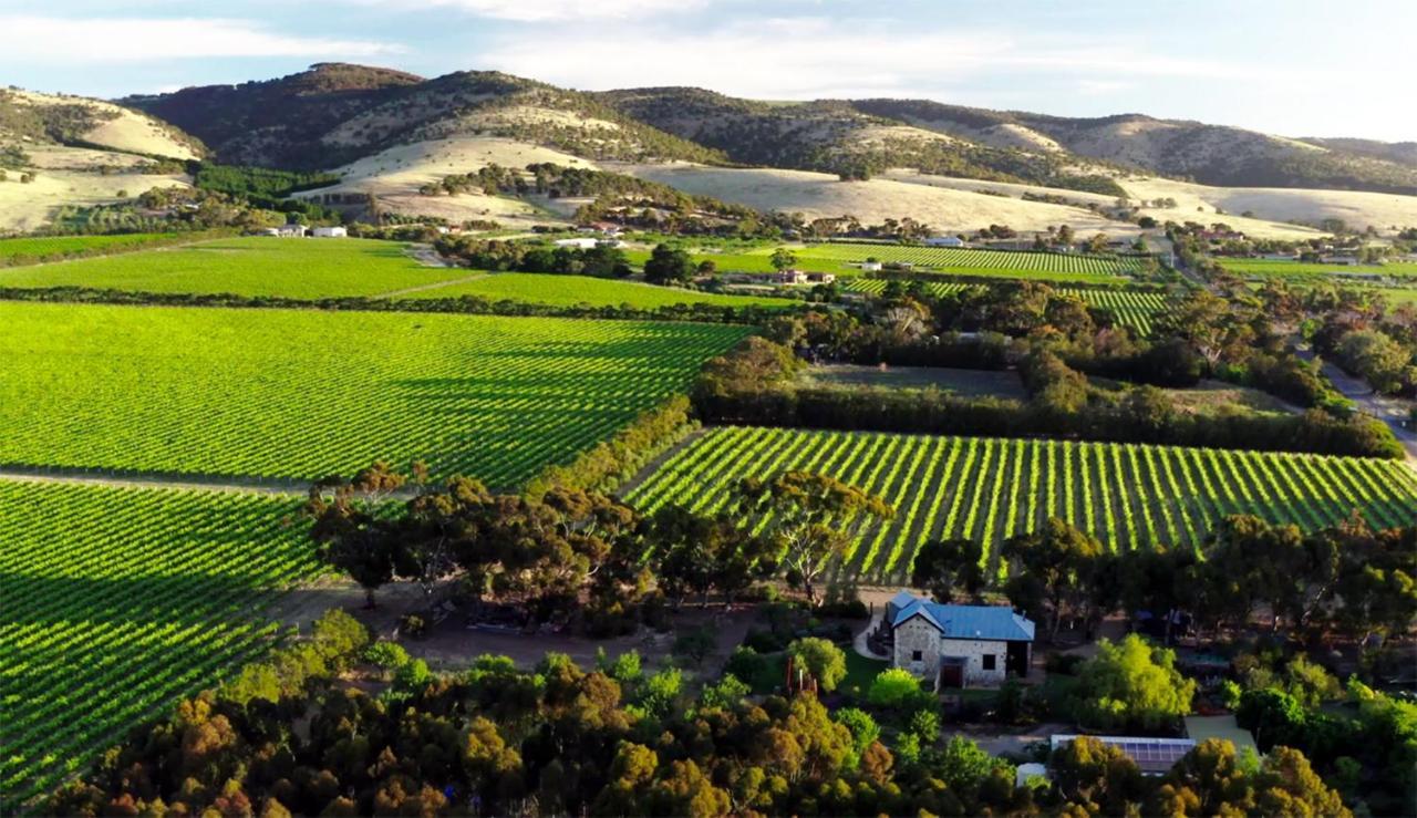 The Old Chaff Mill Organic Vineyard Retreat Bed and Breakfast Sellicks Hill Buitenkant foto